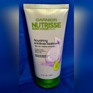 Garnier Nutrisse Ultra Color Blondes Anti-Brass Treatment Full Size 5.1 oz Rare